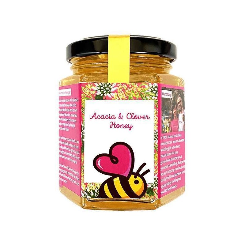 MIERE DE SALCAM SI TRIFOI, CRUDA si NEFILTRATA, 450G