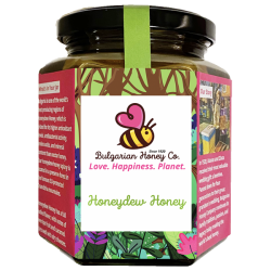 Miere de mana, naturala, bruta, nefiltrata, 250g