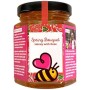 Miere de flori salbatice, bruta, nefiltrata, ulei de trandafir, 450g