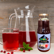 SUC NATURAL DE MERE SI COACAZE (fara zahar adaugat)