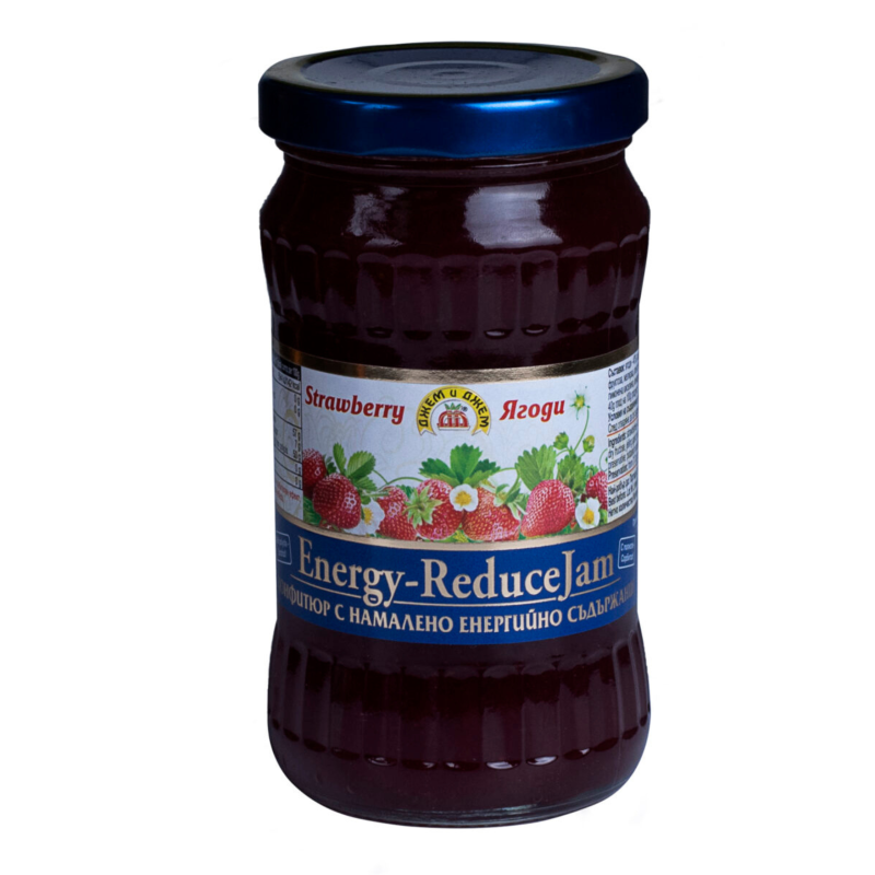 GEM DE CAPSUNI FARA ZAHAR, 340g