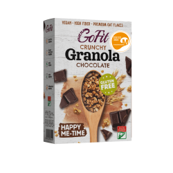 Avena GoFit Granola cu ciocolata, fara gluten