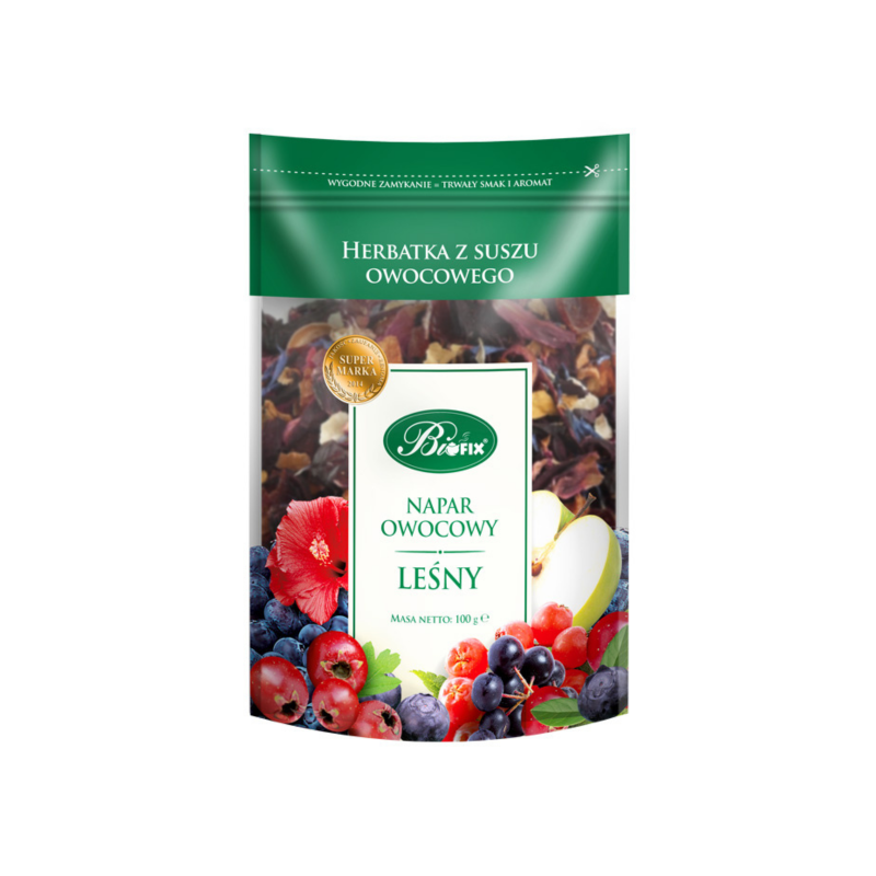 Ceai-Infuzie de fructe de padure, fara zahar, 100g