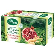 Ceai Verde Ginseng - Rodie, Fara Zahar (plicuri), 40g