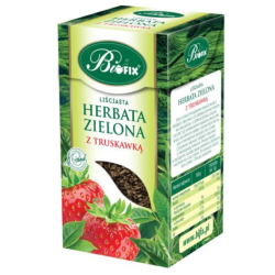 Ceai Verde frunze cu Capsuni (vrac), Fara Zahar,100g