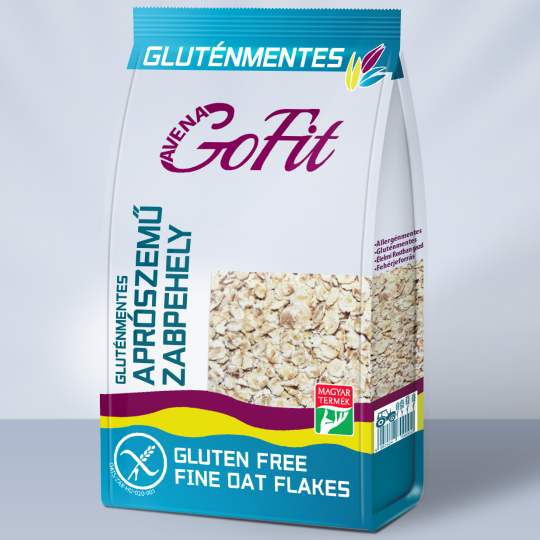 Avena GoFit Fulgi de ovaz fini fara gluten (500g)