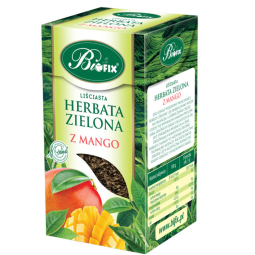 Pachet: 10 X Ceai Verde frunze cu Mango (vrac), Fara Zahar,100g