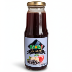 SUC NATURAL DE MERE SI COACAZE (fara zahar adaugat)