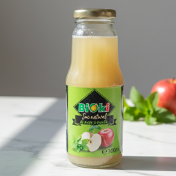 SUC NATURAL DE MERE SI MENTA (fara zahar adaugat), 300ML