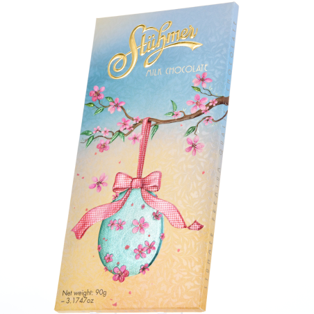 Ciocolata cu lapte, editia de Paste 90g- PRODUS DE CIOCOLATERIA STUHMER