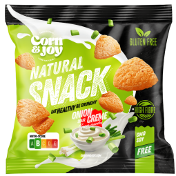 Gustare sanatoasa din porumb, fara gluten, cu caramel sarat, 40g