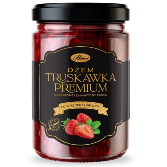 Gem PREMIUM de capsuni (continut redus de zahar), 290g