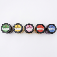 SET CADOU CU MINI BORCANE DE MIERE, 5 X 30G